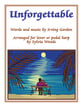 Unforgettable Lever or Pedal Harp Solo cover